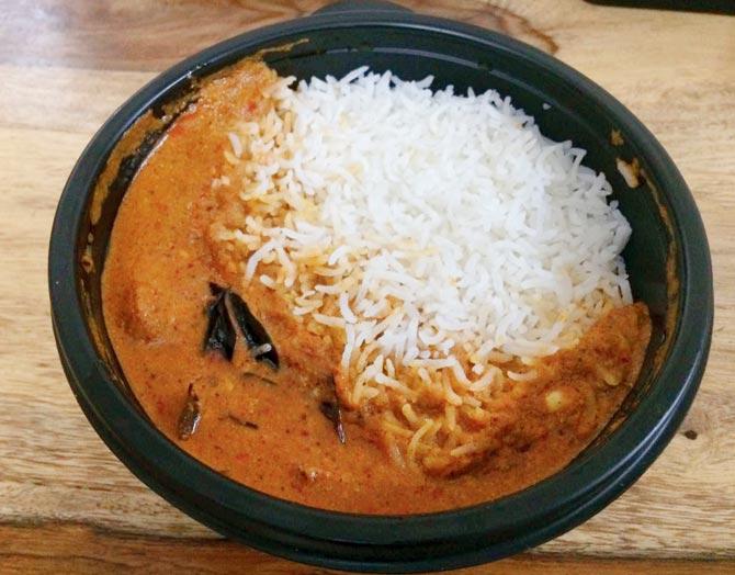 Old school Goan prawn curry combo