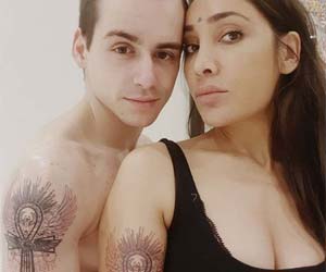 Sofia Hayat and husband show off their new tattoos