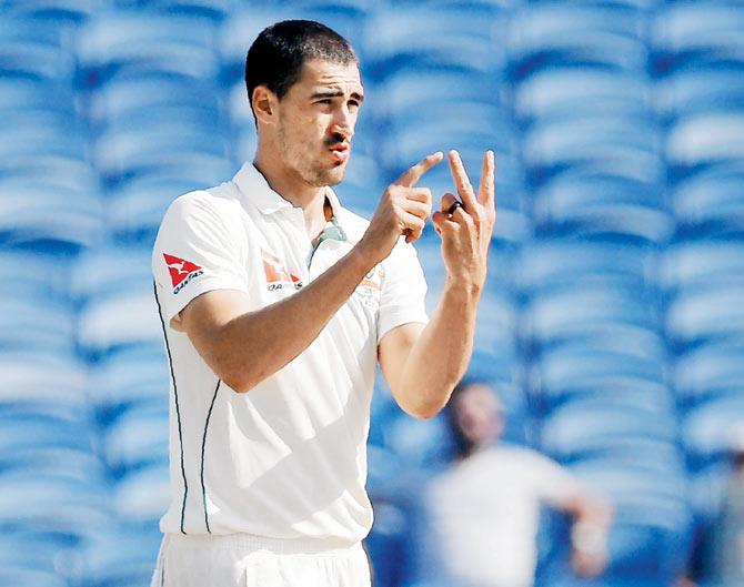 Mitchell Starc ended up with his career best 8-73 for New South Wales