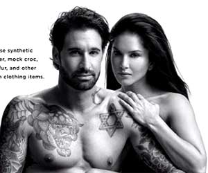 Sunny Leone poses nude with husband Daniel Weber