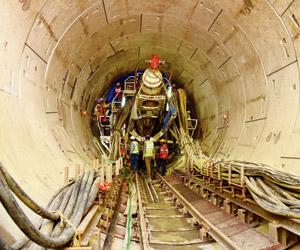 Mumbai Metro authorities quietly work on tunnel