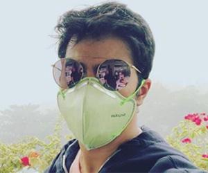 Varun Dhawan posts a 'smog' selfie, urges people to go green
