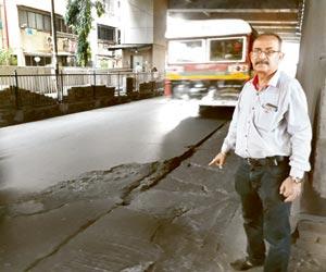 Mumbai: 64-year old man begs BMC to fix pothole that nearly killed him