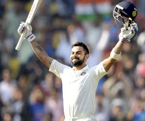 Virat Kohli sets a new record after slamming his fifth Test double ton
