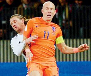 Arjen Robben gives up Netherlands' FIFA World Cup 2018 prospects