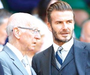 David Beckham reveals he is named after football legend Bobby Charlton