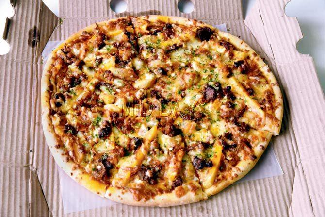 Goan Chorizo Pizza. Pics/Rane Ashish