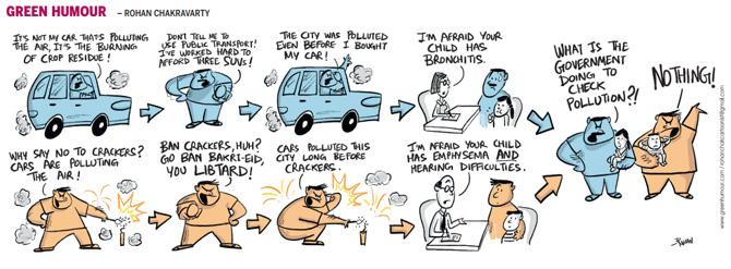 Green Humour: Comic strip by Rohan Chakravarty