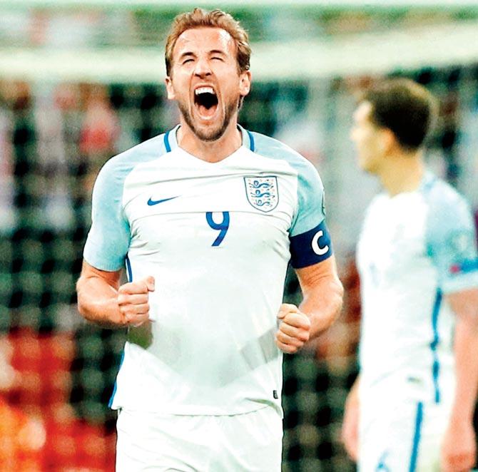 Harry Kane. Pic/AFP