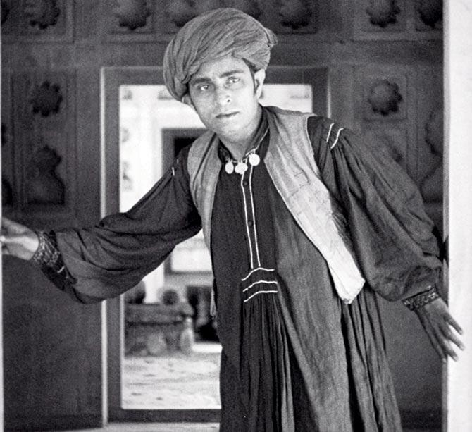 Himanshu Rai as the lovelorn Shiraz. Pics/BFI