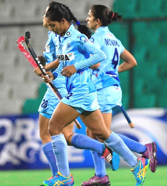 Indian women hockey team