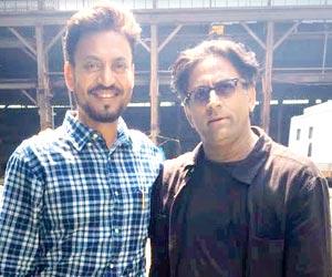Irrfan Khan spotted with 'Neerja' director at Film City in Goregaon