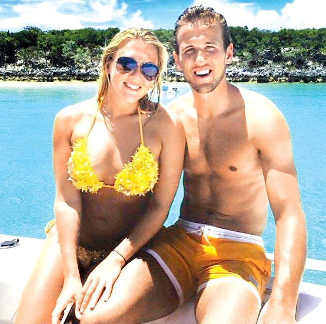 Harry Kane and Katie
