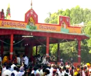 Bizarre! Footwear festival celebrated at Lakamma temple in Karnataka