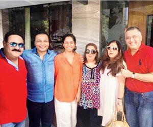 Spotted: Tina, Anil Ambani, Supriya Sule, Rima and Manoj Jain at a Mumbai event
