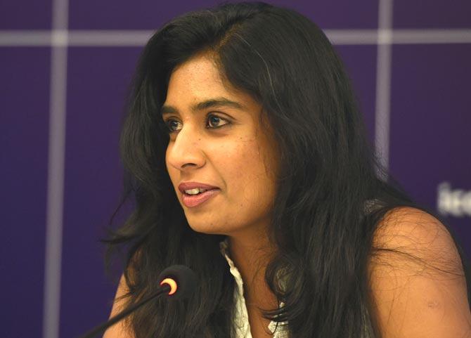 Mithali Raj. Pic/AFP