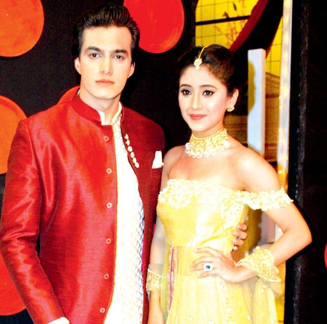 Mohsin Khan and Shivangi Joshi