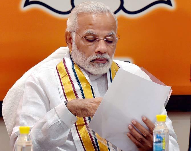 Narendra Modi. Pic/AFP