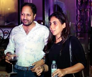 Lilette Dubey with daughters Ira, Neha spotted at the launch of The Quarter