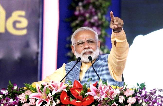 Narendra Modi to meet top police officers at 3-day conclave in Madhya Pradesh