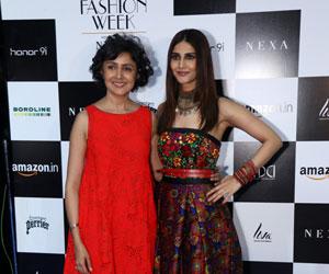 Payal Jain's showstopper Vaani Kapoor's dress inspired by Frida Kahlo