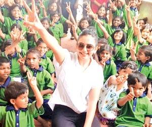 Here's how Rakul Preet Singh made the day special for these kids
