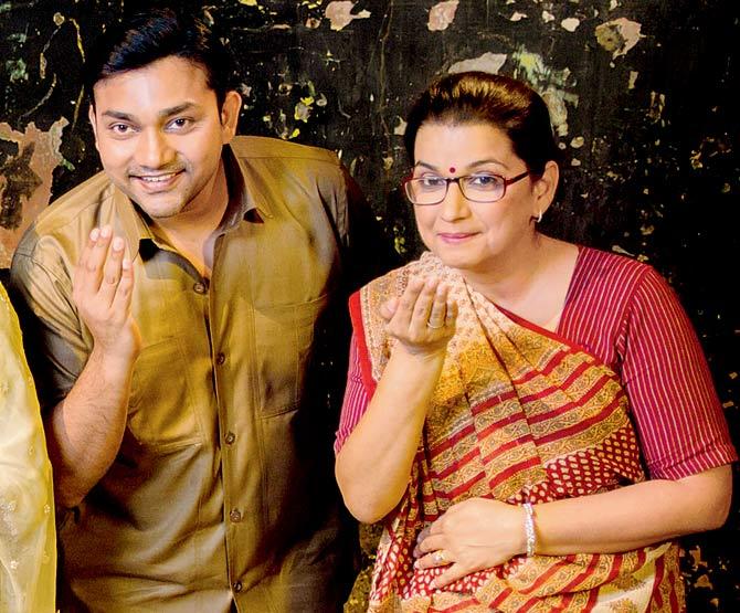 Rishi Khurana and Meher Dar