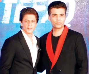 Shah Rukh Khan wants to do 'something different and wild' with Karan Johar