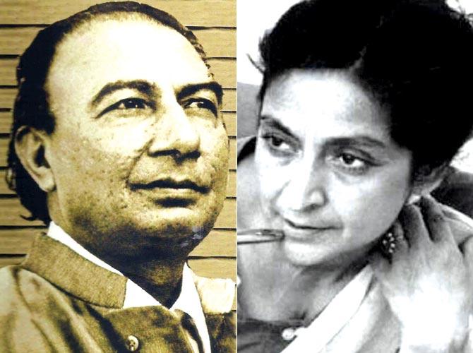 Sahir Ludhianvi and Amrita Pritam