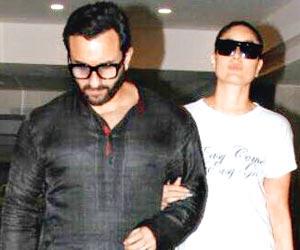 Kareena Kapoor Khan and Saif Ali Khan spotted walking hand-in-hand