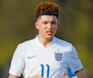 FIFA U-17 World Cup: England prodigy Jadon Sancho joins training