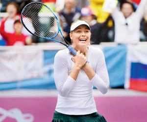 Tianjin Open: Maria Sharapova digs deep to clinch first title since ban