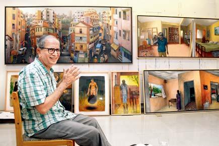 Artist Sudhir Patwardhan comes home 