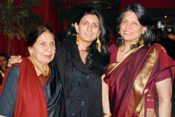 Sunita Kohli with her mother Chand Sur and her daughter Kohelika
