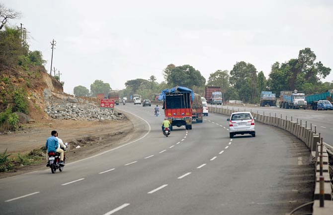 The new expressway will run parallel to the Mumbai-Ahmedabad National Highway. File pic