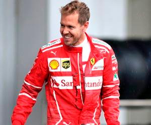 Sebastian Vettel ended the opening day of practice for the Japanese Grand Prix