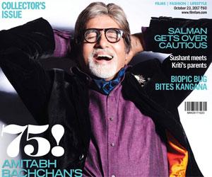 Amitabh Bachchan's 75th birthday: Big B laughs his heart out on magazine cover