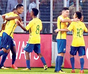 FIFA U-17 World Cup: Favourites Brazil rally to beat Germany 2-1