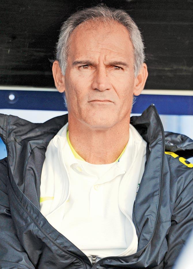 Brazil coach Carlos Amadeu