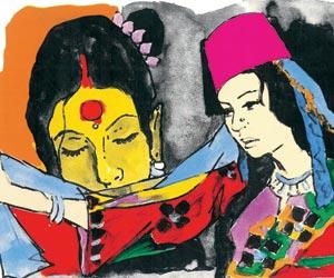 An artist reminisces about late painter M. F. Hussain and his muses