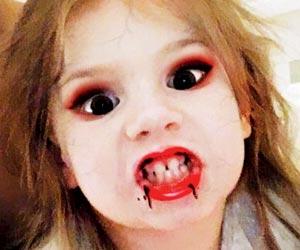 David Warner's daughter Ivy Mae looks cute and scary in Halloween photo