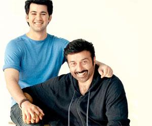 Sunny Deol and son Karan break down, start crying on the sets of their film