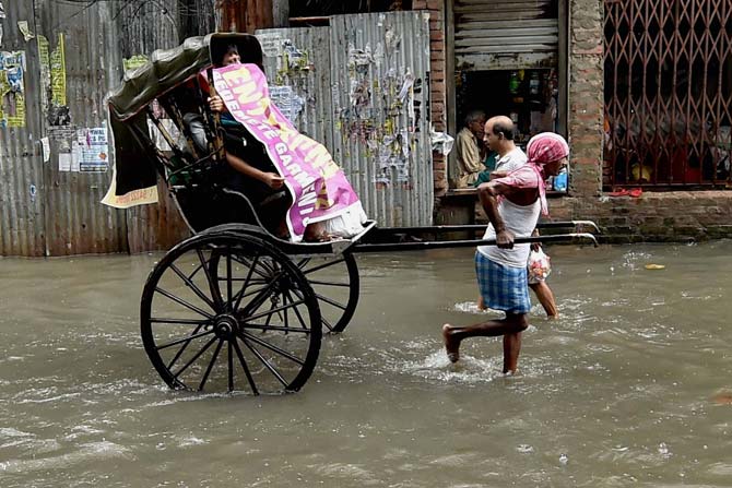 Rain drenches city; More in store, says Met dept
