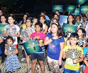 Children lead in celebrating green Diwali in Mumbai township