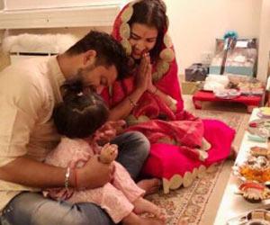 Suresh Raina's Dhanteras photos with wife Priyanka and daughter Gracia is cute!
