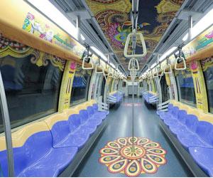 Singapore's Land transport Authority rolls out Diwali themed trains and buses