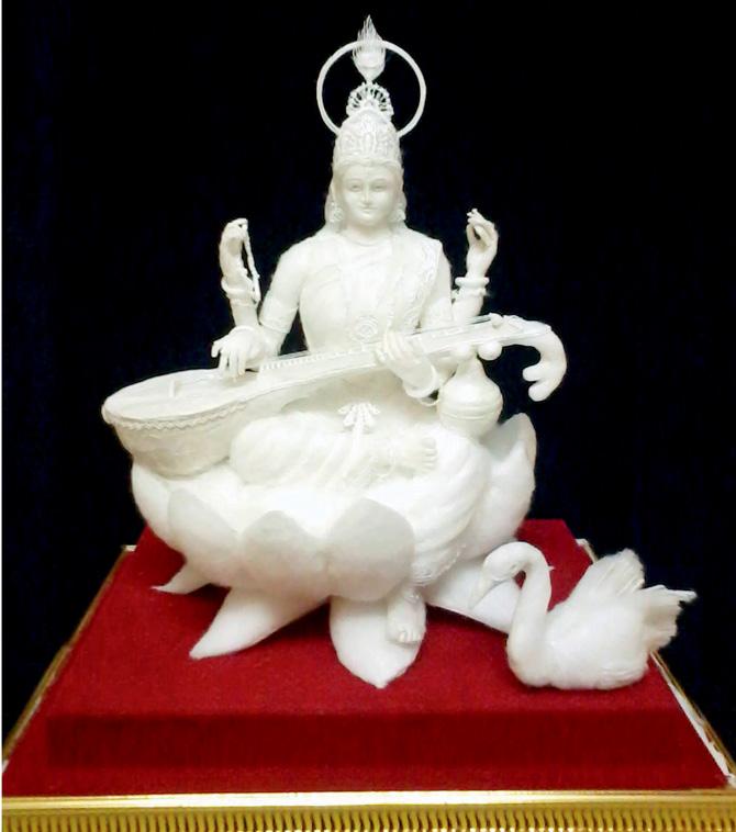One of Goddess Saraswati