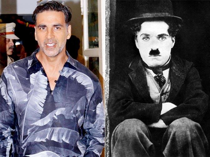 Akshay Kumar and Charlie Chaplin