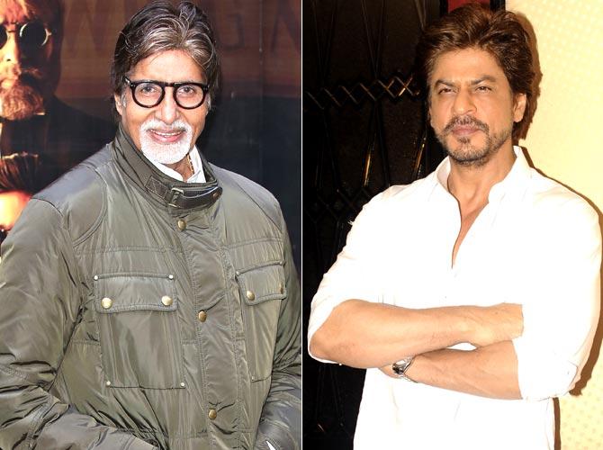 Amitabh Bachchan and Shah Rukh Khan