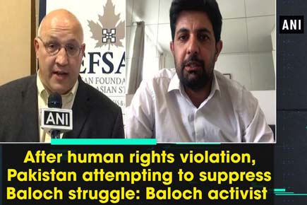 After human rights violation, Pakistan attempting to suppress Baloch struggle: Baloch activist